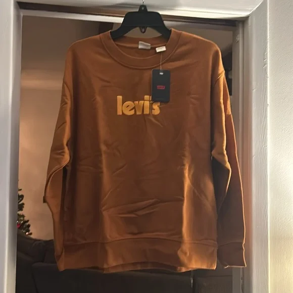 NWT Levi’s Graphic Standard Crewneck Sweatshirt Pullover - Picture 7 of 11